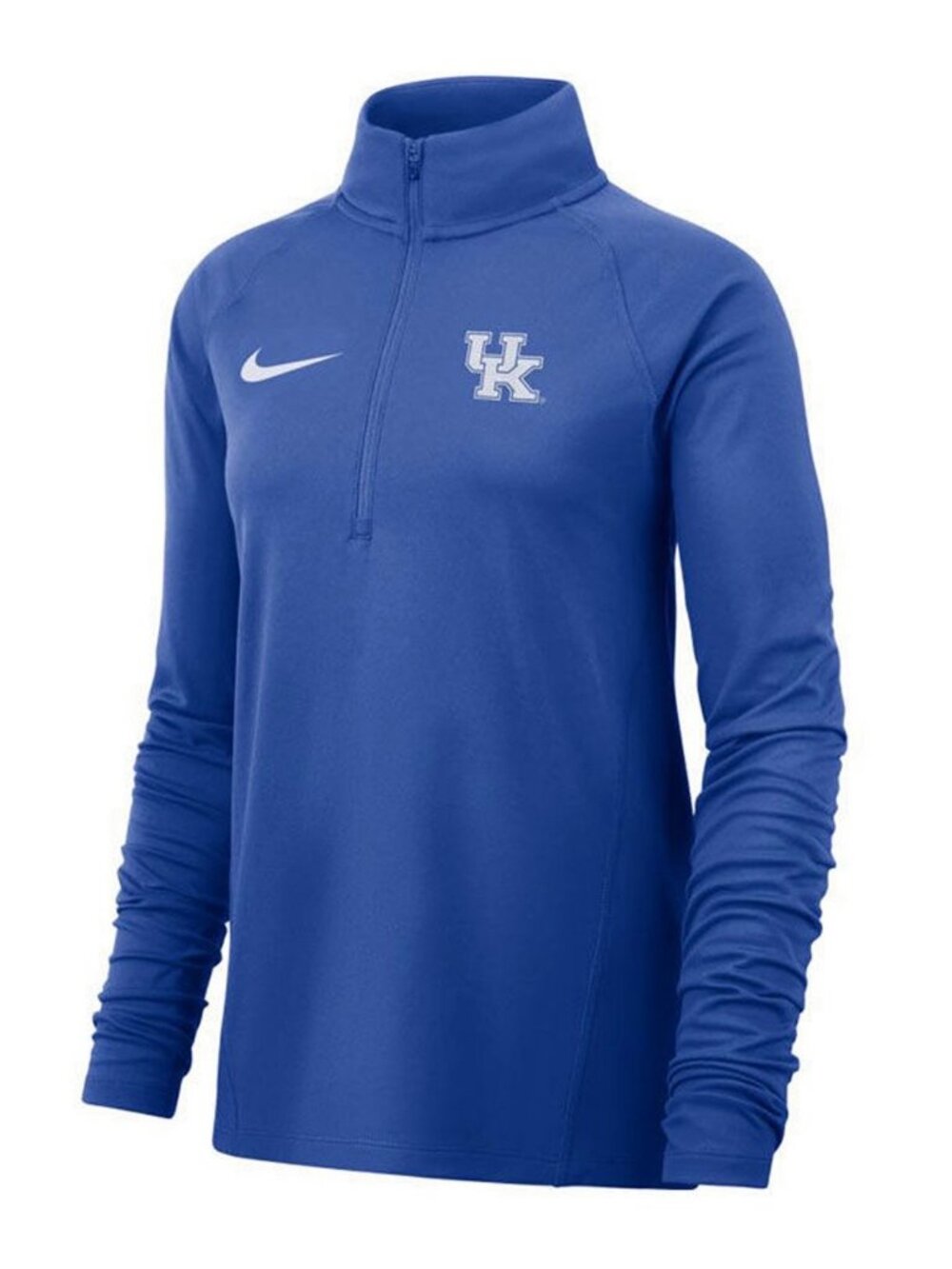 Rare Nike Women’s Kentucky Wildcats Royal Blue Half-Zip Pullover Size M GO CATS!